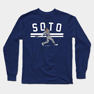 Juan Soto Slugger Swing Long Sleeve T-Shirt